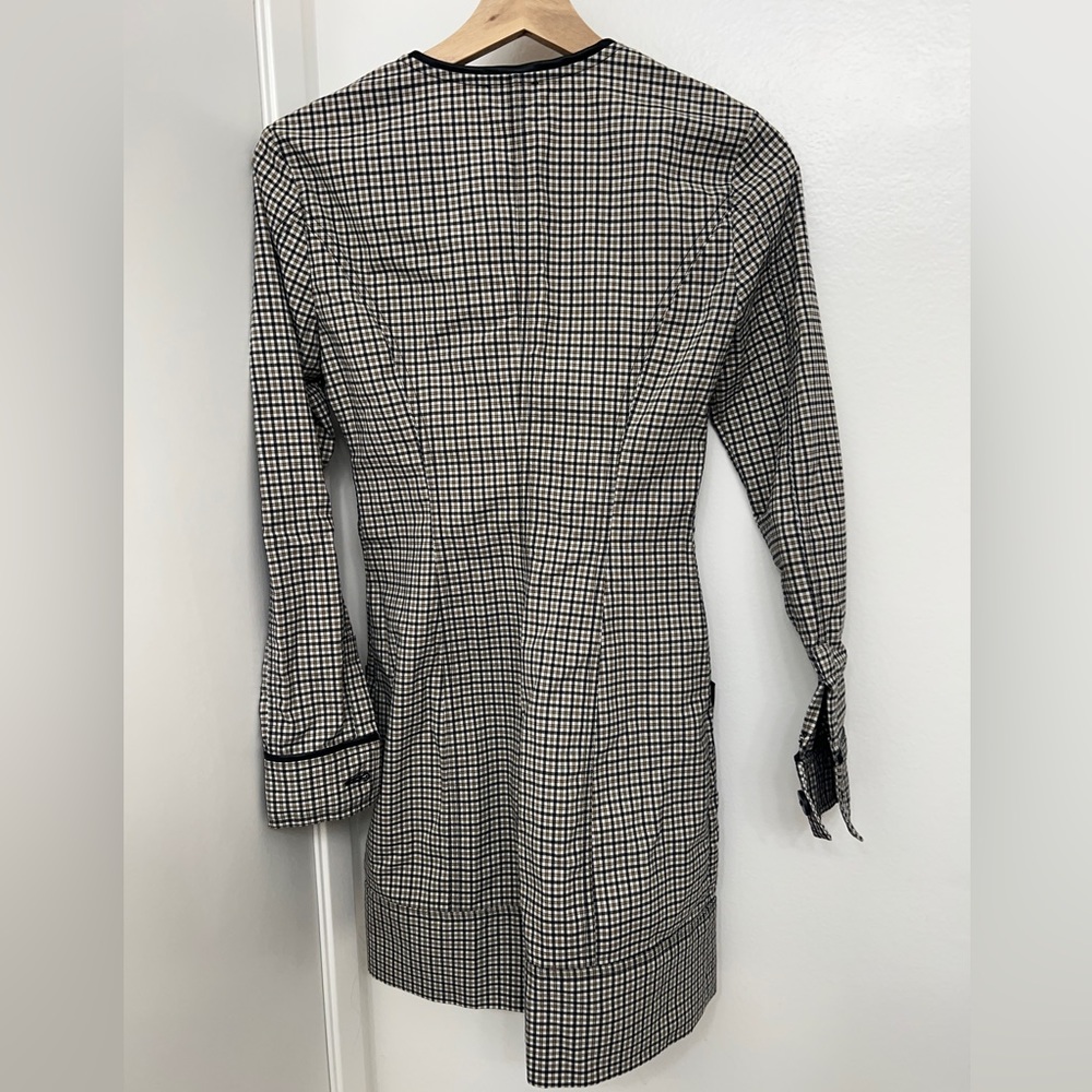 STAUD Fairham Plaid Dress XS - Picture 3 of 7